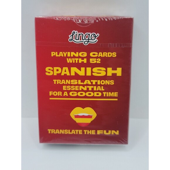Spanish Playing Cards | Travel Flashcards | Learn Spanish Vocabulary in a Fun & - Picture 2 of 4